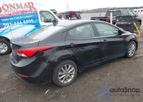 2014 Hyundai Elantra Se z USA, uszkodzony, nr VIN 5NPDH4AEXEH484829